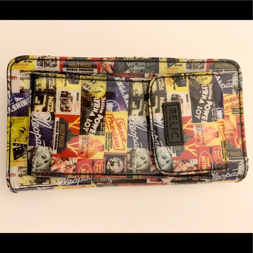 Relic vinyl wallet “vintage Hollywood” design